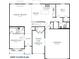 First floor plan showcasing open layout and two car garage at 236 Sam Himsel Way, Danville, IN 46122