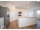 Modern kitchen with stainless steel appliances at 2298 Pine Valley Dr, Plainfield, IN 46168
