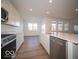 Modern kitchen with stainless steel appliances and white cabinetry at 2298 Pine Valley Dr, Plainfield, IN 46168