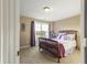 Spacious bedroom with double bed and large window at 236 N Liberty Blvd, Mooresville, IN 46158