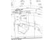 Plot map showing lot dimensions and boundaries for a residential property at 11135 Hamilton Run (Proposed Construction), Zionsville, IN 46077