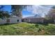 Large backyard with view of house at 2620 Wicker Rd, Indianapolis, IN 46217