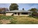 Ranch style home with stone facade at 2620 Wicker Rd, Indianapolis, IN 46217