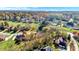 Aerial view of a residential neighborhood during the autumn season at 6640 Greenridge Dr, Indianapolis, IN 46278