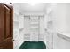 Large walk-in closet with ample shelving and hanging space at 6640 Greenridge Dr, Indianapolis, IN 46278