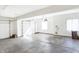 Large two-car garage with high ceilings and ample storage space at 6640 Greenridge Dr, Indianapolis, IN 46278