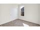 Simple bedroom with neutral walls and carpet at 7171 Rose Hill Ave, Brownsburg, IN 46112