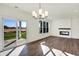 Spacious living room with hardwood floors and fireplace at 7171 Rose Hill Ave, Brownsburg, IN 46112