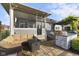Outdoor kitchen with grill, seating area, and pergola; ideal for entertaining at 3577 Idlewind Dr, Westfield, IN 46074