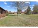 Large grassy backyard, ideal for outdoor activities at 521 Eagle Crest Dr, Brownsburg, IN 46112