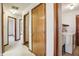 Bright hallway with doors to bedrooms and laundry room at 521 Eagle Crest Dr, Brownsburg, IN 46112