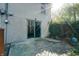 Concrete patio with sliding glass door access at 6605 Donnelly Dr, Brownsburg, IN 46112