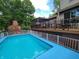 Inviting inground pool with a spacious deck and fenced-in backyard at 6605 Donnelly Dr, Brownsburg, IN 46112