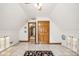 Bright bedroom with vaulted ceiling and tiled floor at 6902 Creekridge Trl, Indianapolis, IN 46256