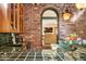 Wet bar with a view to a living room at 6902 Creekridge Trl, Indianapolis, IN 46256