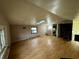 Bright bonus room featuring a skylight and wood floors at 8353 N Sr 109, Wilkinson, IN 46186
