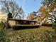 Spacious backyard with beautiful autumn foliage at 8353 N Sr 109, Wilkinson, IN 46186