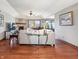 Spacious living room with hardwood floors, fireplace and large windows at 3784 Mansfield Dr, Brownsburg, IN 46112