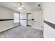 Spacious bedroom featuring a large closet and ceiling fan at 534 Austrian Way, Avon, IN 46123