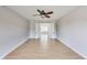 Bright bedroom with large window, ceiling fan and hardwood floors at 534 Austrian Way, Avon, IN 46123