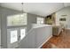 Inviting entryway with double doors and staircase leading to living area at 2005 Deer Lake Dr, Martinsville, IN 46151