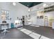 Spacious art studio with high ceilings and ample natural light at 2505 Riverside Dr, Columbus, IN 47201