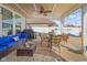 Patio with seating and dining area at 4277 Wellington Ct, Columbus, IN 47201