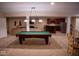 Large basement with pool table, wet bar, and game area at 7610 Monte Carlo Way, Indianapolis, IN 46278