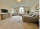 Main bedroom with large window, sitting area and ample floor space at 7610 Monte Carlo Way, Indianapolis, IN 46278