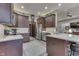 Spacious kitchen with stainless steel appliances and ample cabinetry at 1117 Sarah Ct, Greenwood, IN 46142