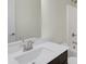 Clean bathroom with white vanity, a large mirror, and shower at 7149 Rose Hill Ave, Brownsburg, IN 46112