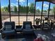 Relaxing screened porch overlooking the backyard at 11155 Baywood Ln, Indianapolis, IN 46236