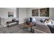 Spacious sitting area with sectional sofa and wood accents at 3628 Planck Cir, Danville, IN 46122