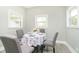 Charming breakfast nook with a round table and four chairs at 408 W 11Th St, Anderson, IN 46016