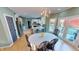 Kitchen with breakfast nook and access to backyard at 1160 Mt Vernon Dr, Greenwood, IN 46142