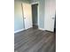 Bedroom with two closets and gray flooring at 1601 Draper St, Indianapolis, IN 46203