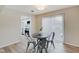 Dining area features a round table with four metal chairs at 4902 N Capitol Ave, Indianapolis, IN 46208