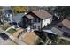 Two-story house in a residential neighborhood, aerial view at 1015 Churchman Ave, Indianapolis, IN 46203