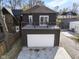 Modern garage with rooftop deck; clean and contemporary design at 1514 E 12Th St, Indianapolis, IN 46201