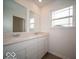 Modern bathroom with double vanity and updated fixtures at 259 Lar Lan Dr, Danville, IN 46122