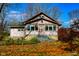 Charming ranch home with stone steps and fall leaves at 3136 E Edgewood Ave, Indianapolis, IN 46227