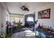 Open concept sunroom with a view of the backyard at 3136 E Edgewood Ave, Indianapolis, IN 46227