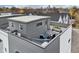 Private rooftop deck with seating area, great for relaxing or entertaining at 1014 Sterling St, Indianapolis, IN 46201
