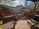 Deck with access to a sunroom and backyard, offering a seamless indoor-outdoor flow at 620 Valley Dr, Martinsville, IN 46151