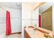 Bathroom with tub, shower, and vanity at 8191 Frisco Way, Indianapolis, IN 46240