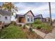 Charming craftsman style home with landscaped front yard at 425 Sanders St, Indianapolis, IN 46225