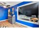 Blue bedroom with built-in window seat and ample natural light at 5784 N 600 E, Greenfield, IN 46140