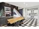 Dining area with hardwood floors and kitchen views at 5784 N 600 E, Greenfield, IN 46140