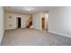 Spacious finished basement with neutral carpeting and ample natural light at 7290 Lockford Walk N, Avon, IN 46123