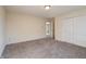 Simple bedroom with neutral walls and carpet at 7290 Lockford Walk N, Avon, IN 46123